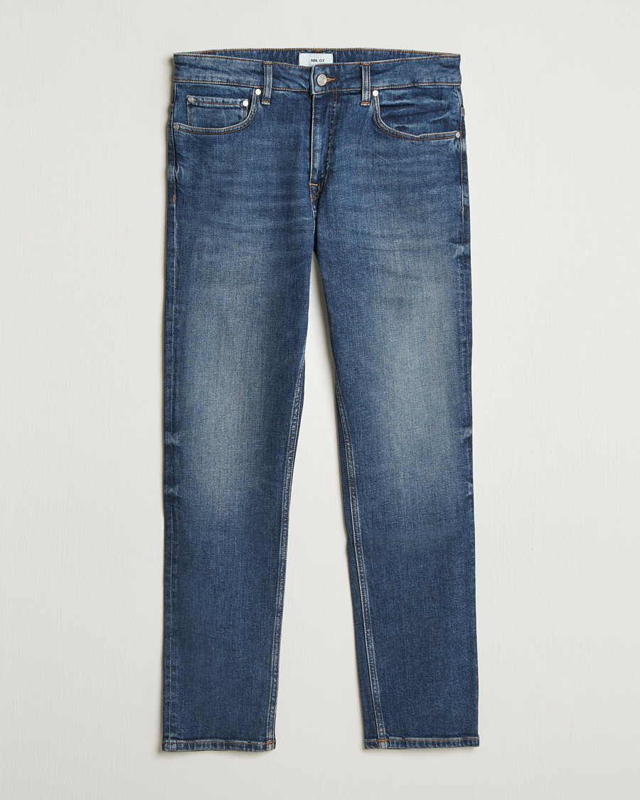 Mies | Farkut | NN07 | Johnny Stretch Jeans Dark Denim