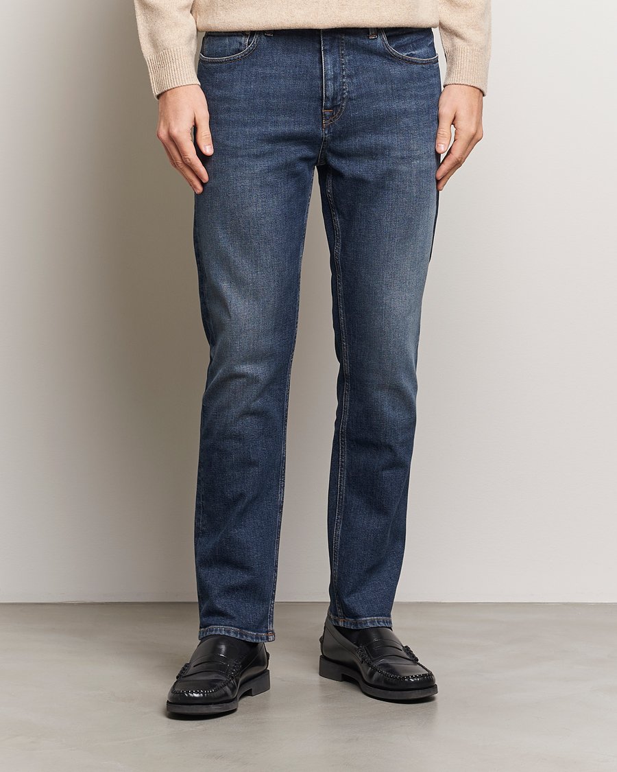 Mies | Farkut | NN07 | Johnny Stretch Jeans Dark Denim