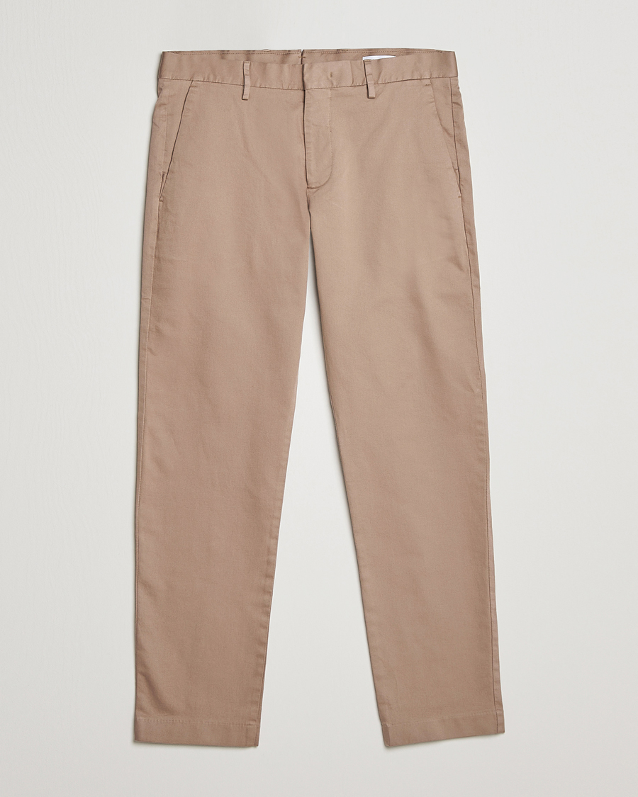 Mies | Housut | NN07 | Theo Regular Fit Stretch Chinos Greige