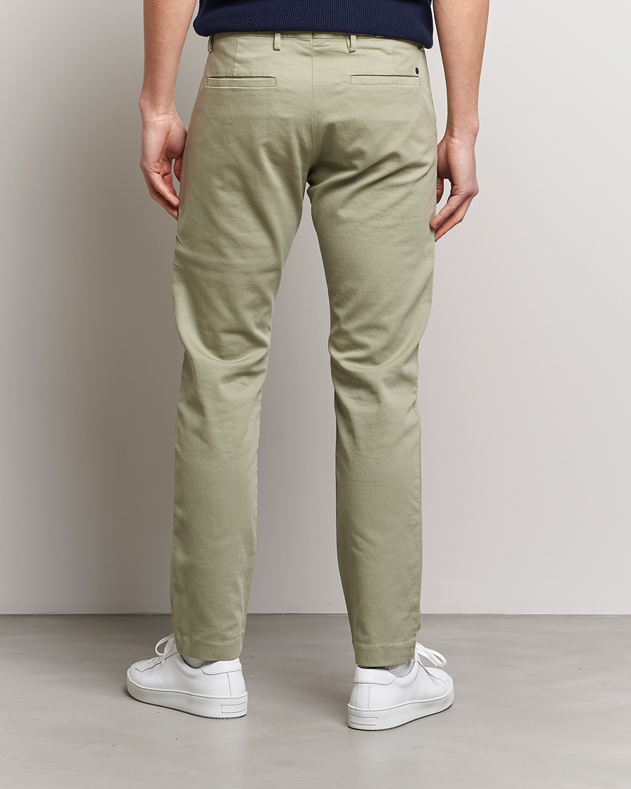 Mies | Housut | NN07 | Theo Regular Fit Stretch Chinos Oil Green