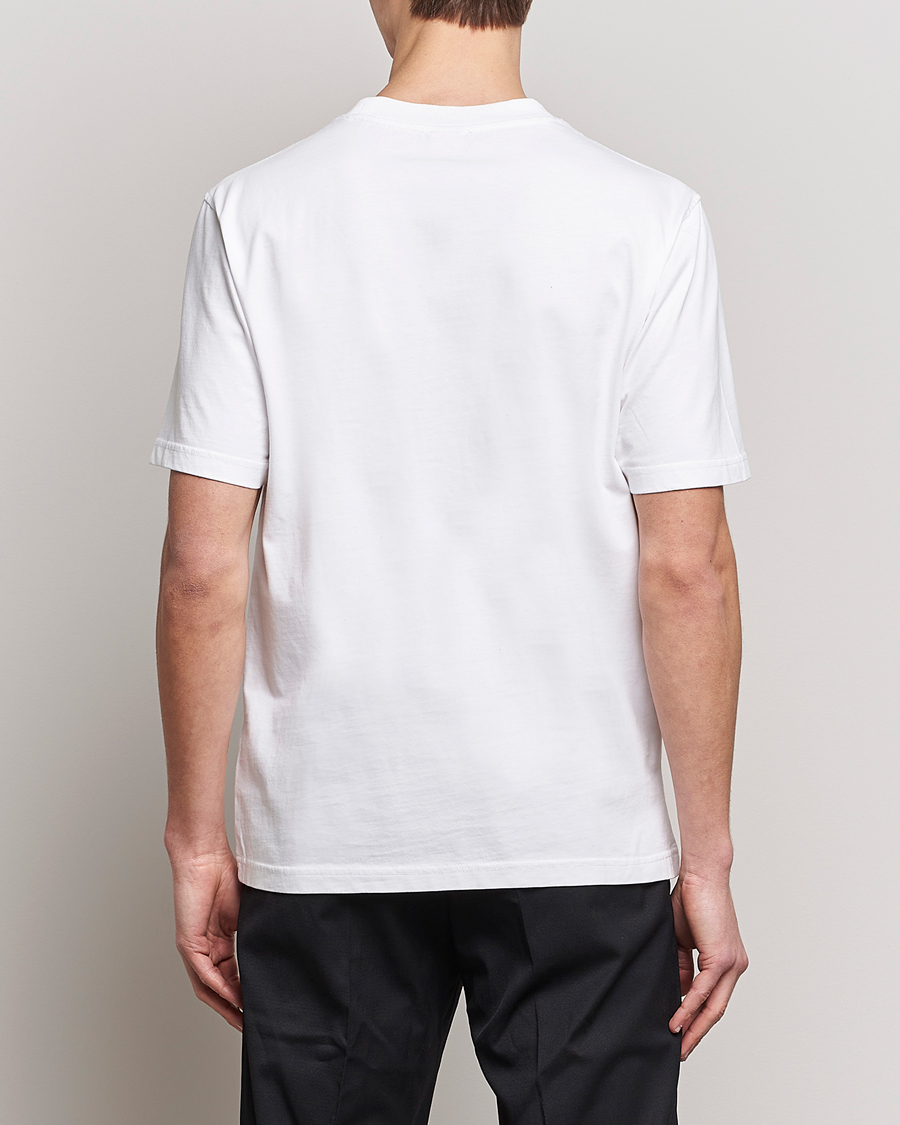 Mies | T-paidat | NN07 | Adam Logo Crew Neck T-Shirt White