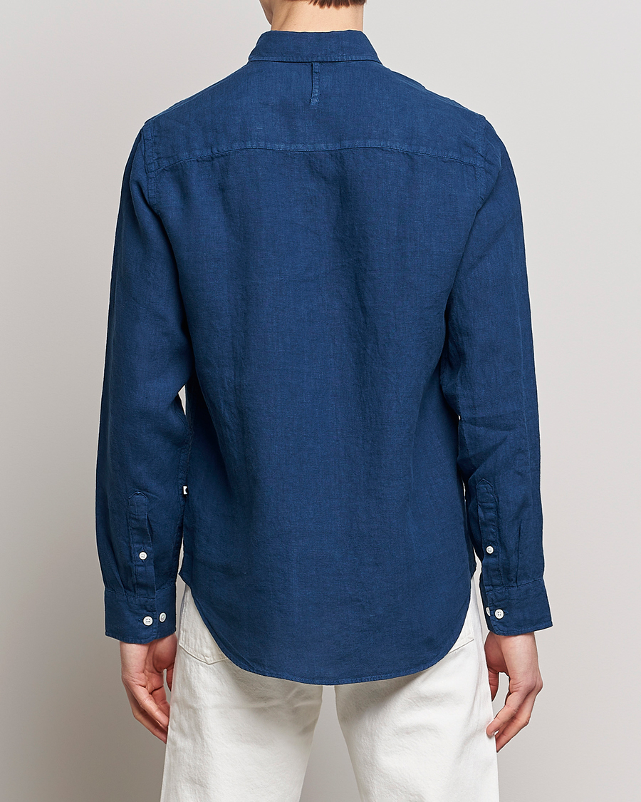 Mies | Kauluspaidat | NN07 | Arne Linen Shirt Sargasso Sea