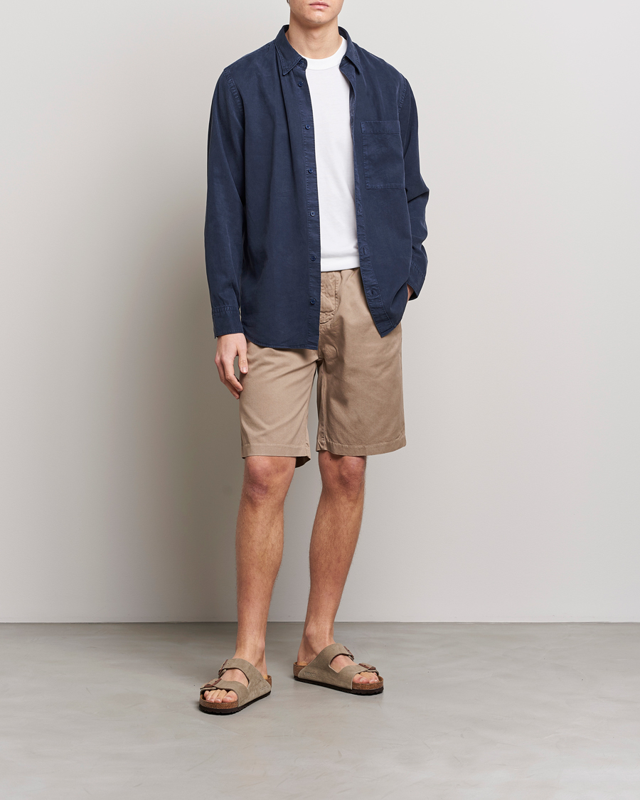 Mies | Kauluspaidat | NN07 | Cohen Tencel Shirt Sargasso Sea