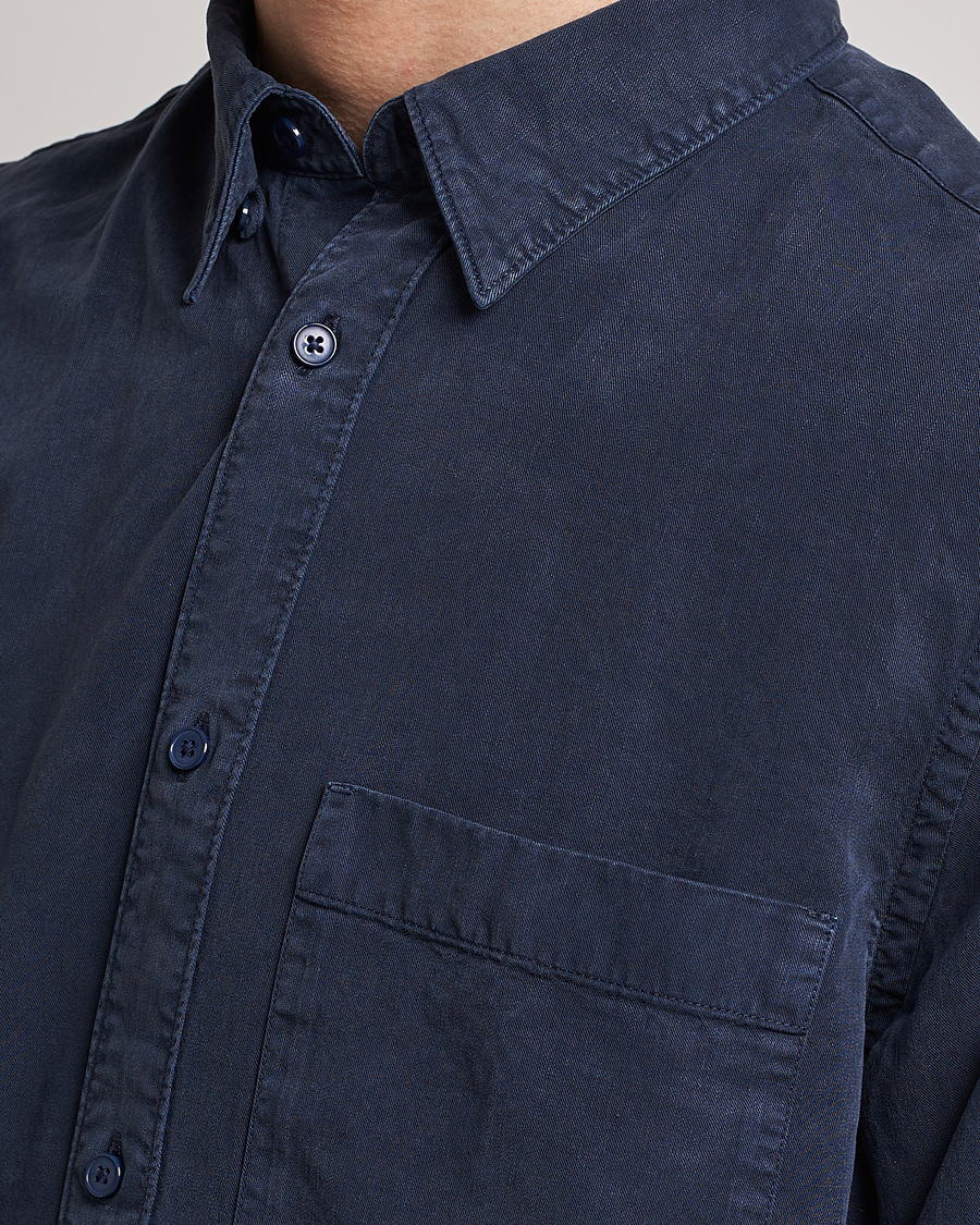 Mies | Kauluspaidat | NN07 | Cohen Tencel Shirt Sargasso Sea