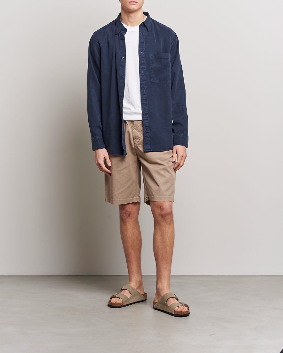 Mies | Shortsit | NN07 | Theodore Confort Shorts Greige