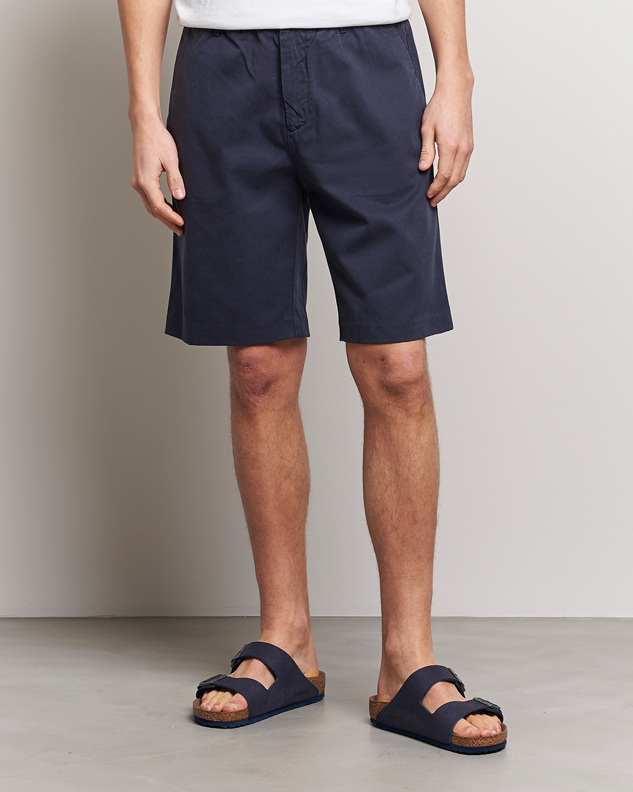 Mies |  | NN07 | Theodore Confort Shorts Navy Blue