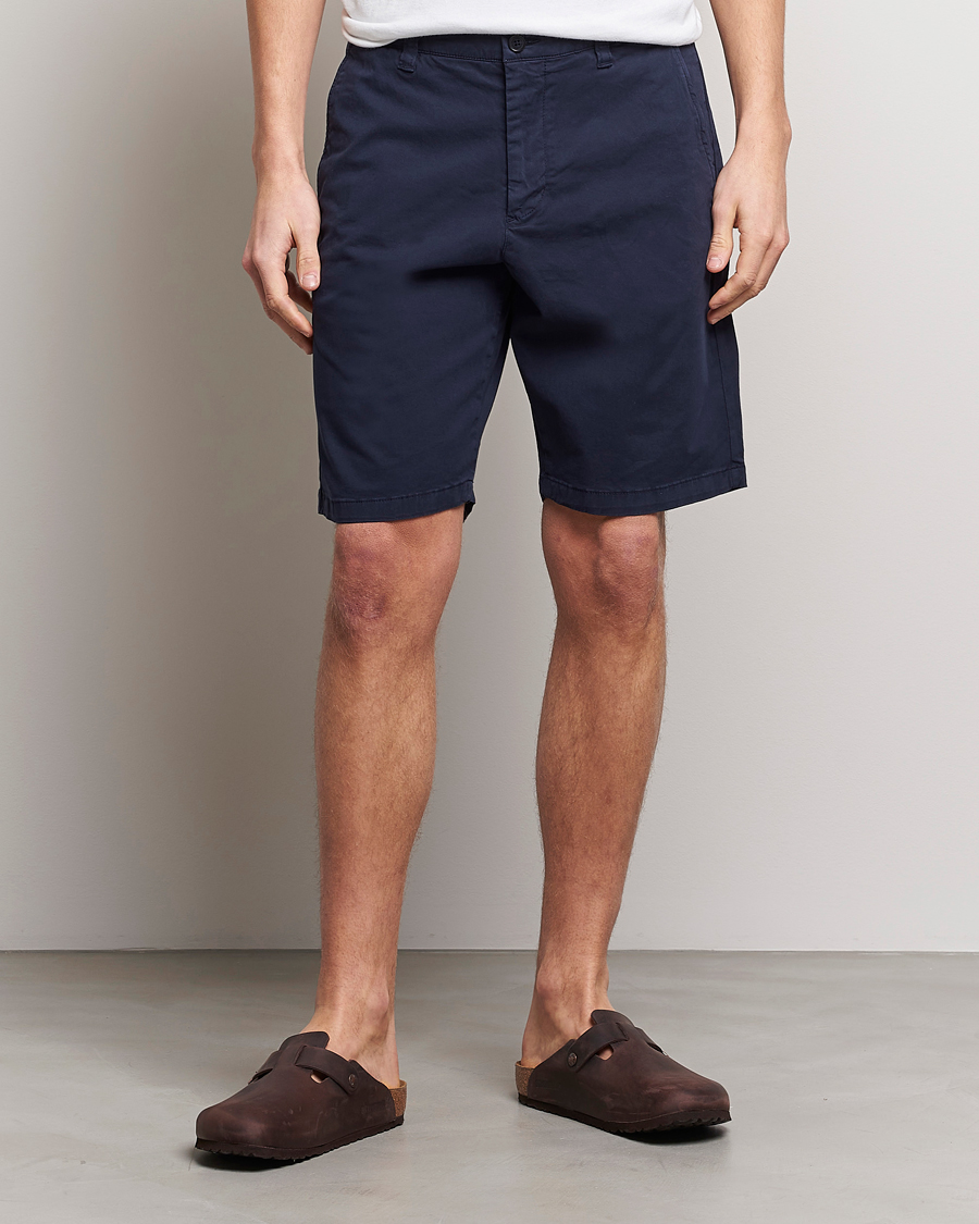 Mies | Vaatteet | NN07 | Crown Shorts Navy Blue