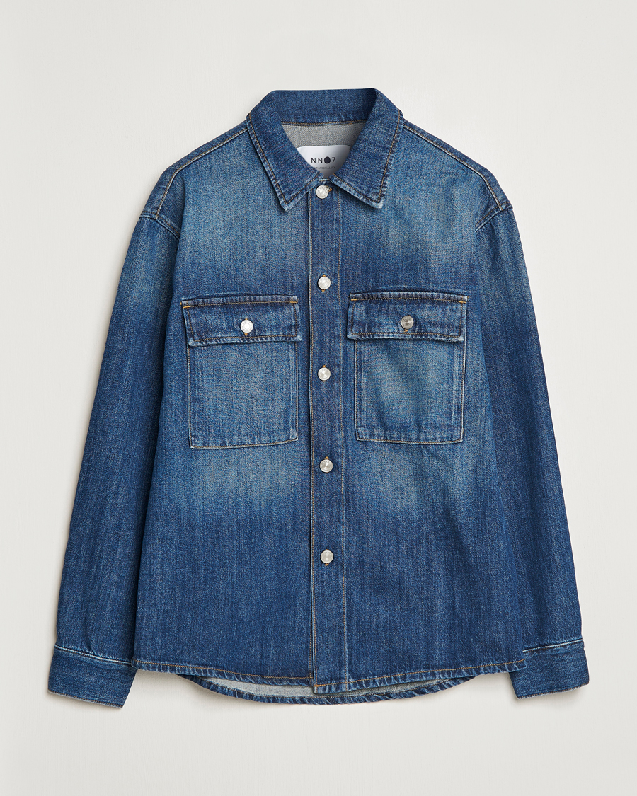 Mies | Takit | NN07 | Roger Denim Jacket Medium Blue
