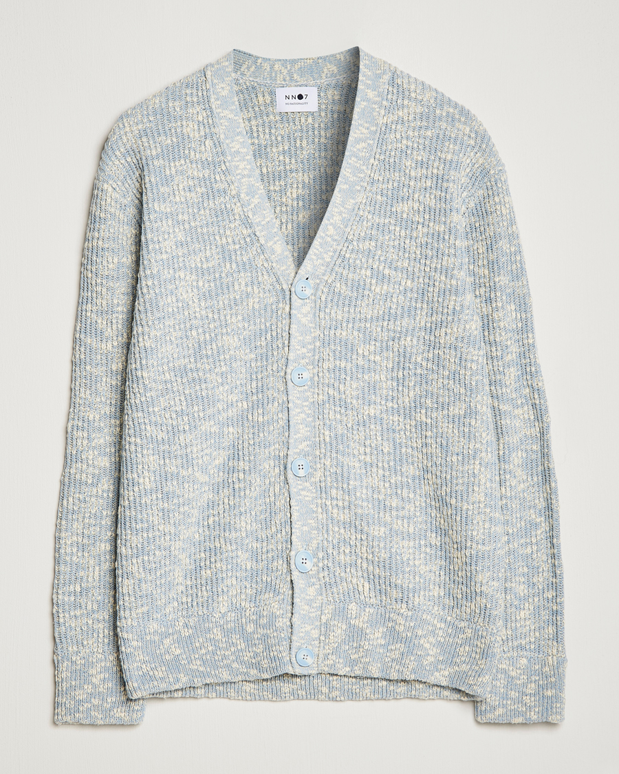 Mies | Puserot | NN07 | Jesse Knitted Sweater Ashley Blue