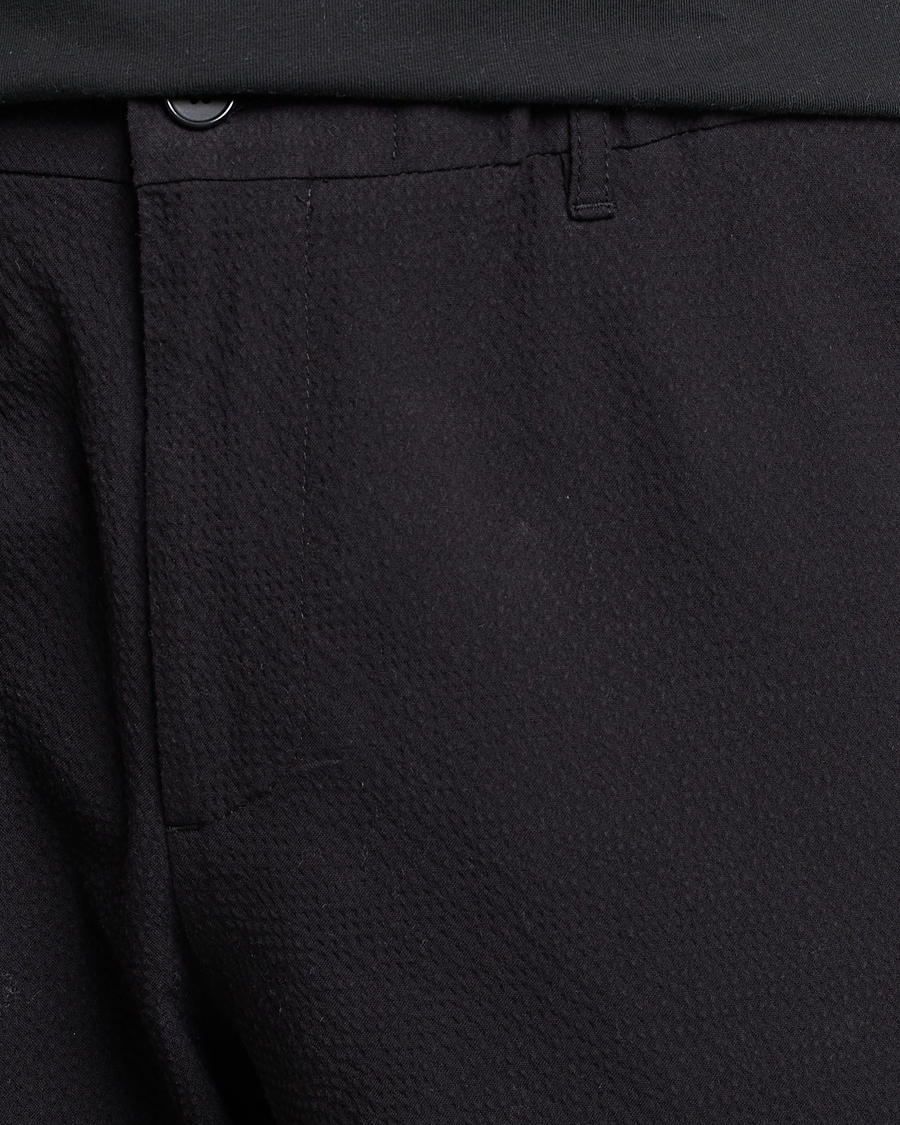 Mies | Housut | NN07 | Theodore Seersucker Pants Black