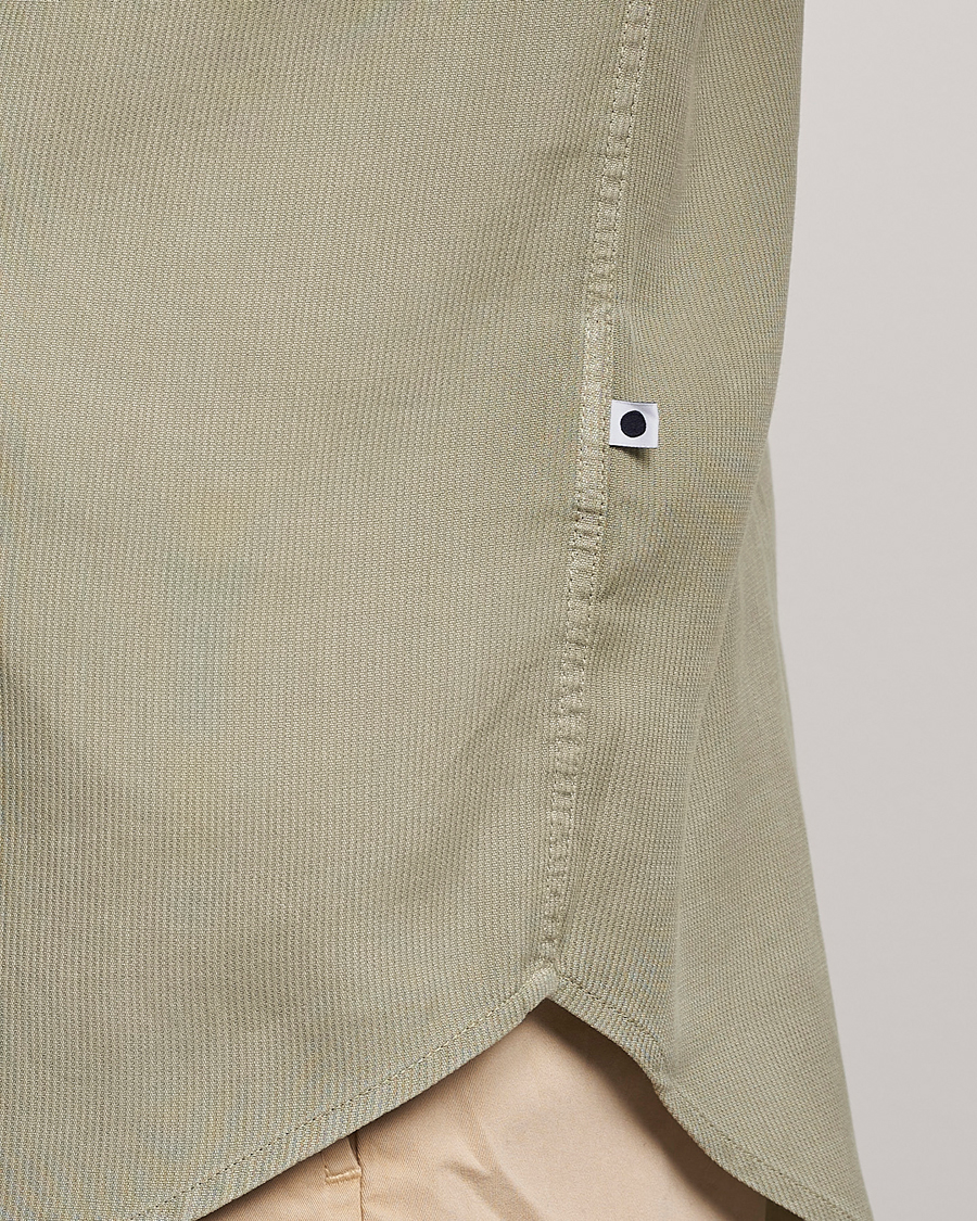 Mies | Kauluspaidat | NN07 | Cohen Summer Cord Shirt Pale Green