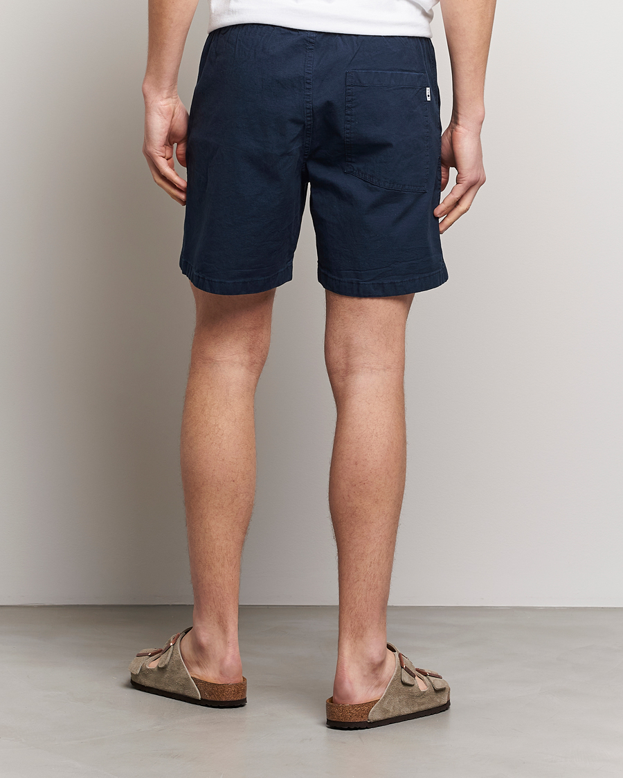 Mies | Shortsit | NN07 | Gregor Tencel Drawstring Shorts Navy Blue