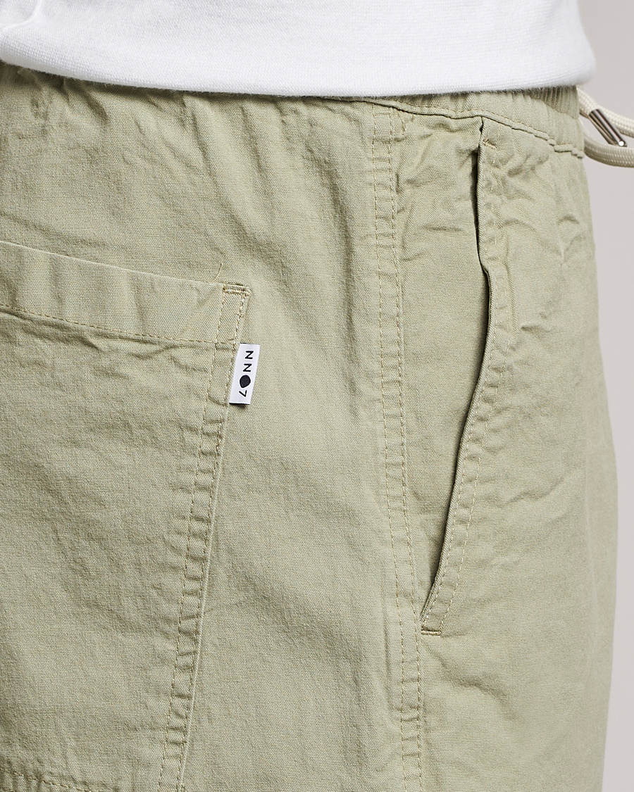 Mies | Shortsit | NN07 | Gregor Tencel Drawstring Shorts Pale Green