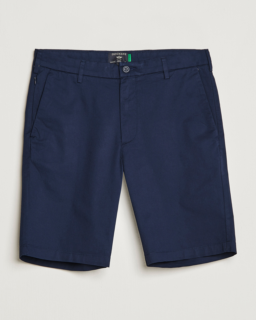 Mies | Shortsit | Dockers | Cotton Stretch Twill Chino Shorts Navy Blazer