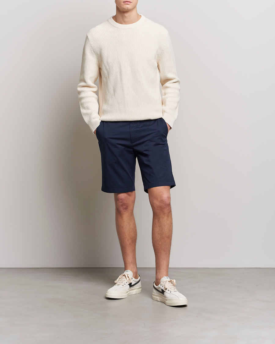 Mies | Shortsit | Dockers | Cotton Stretch Twill Chino Shorts Navy Blazer