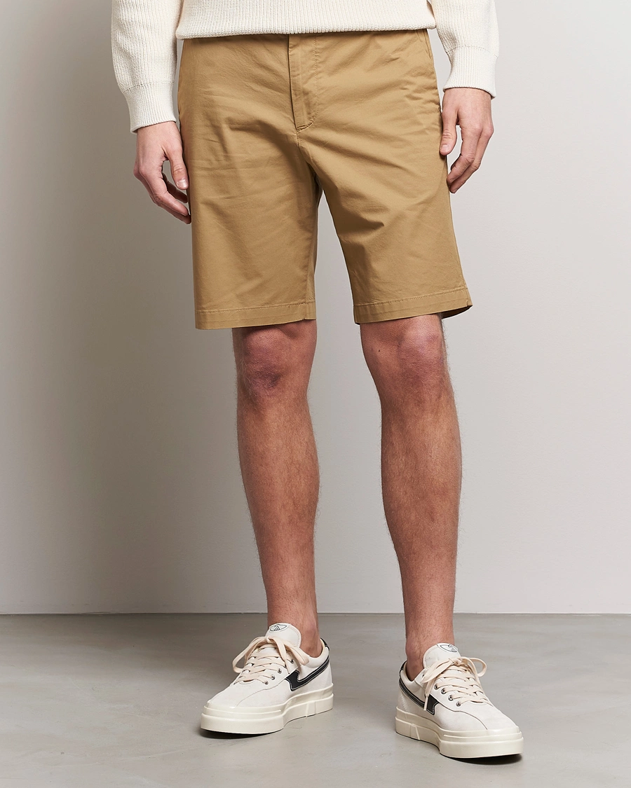 Mies |  | Dockers | Cotton Stretch Twill Chino Shorts Harvest Gold