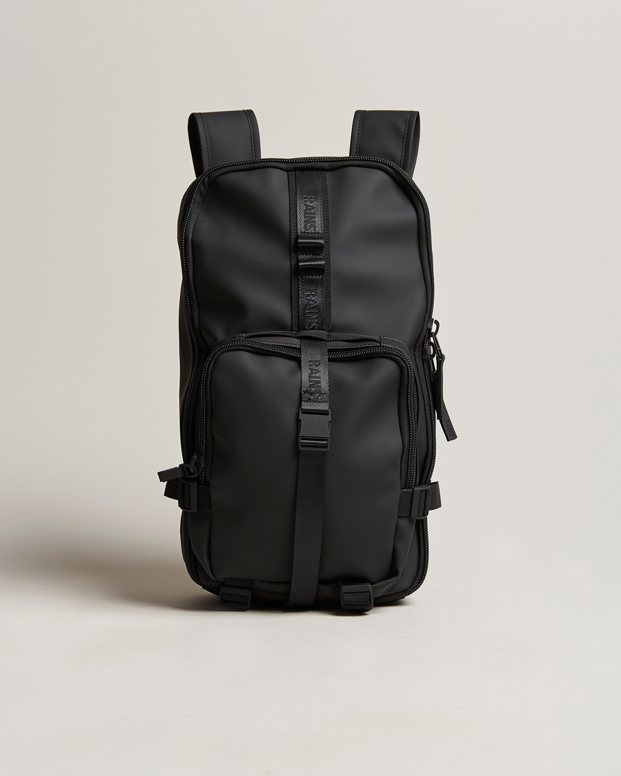 Mies | RAINS Trail Rucksack Black | RAINS | Trail Rucksack Black