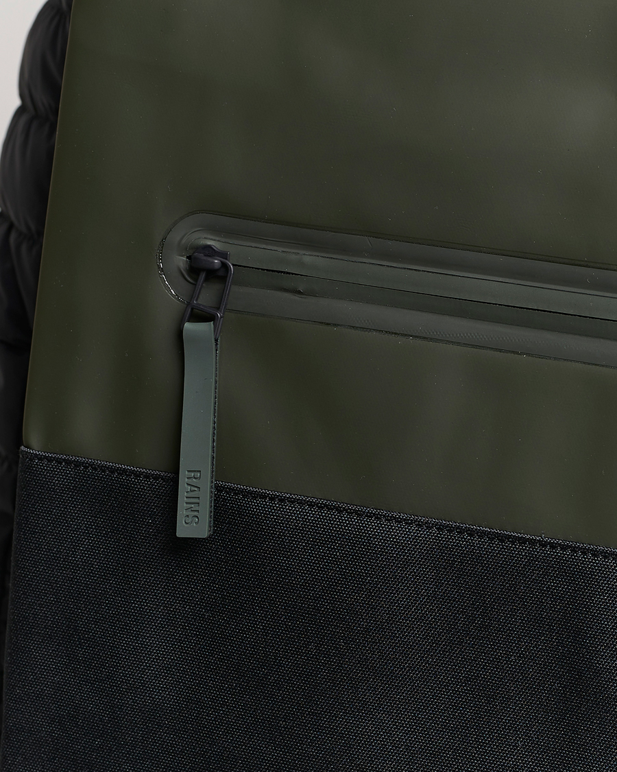 Mies | RAINS Trail Rolltop Backpack Green | RAINS | Trail Rolltop Backpack Green