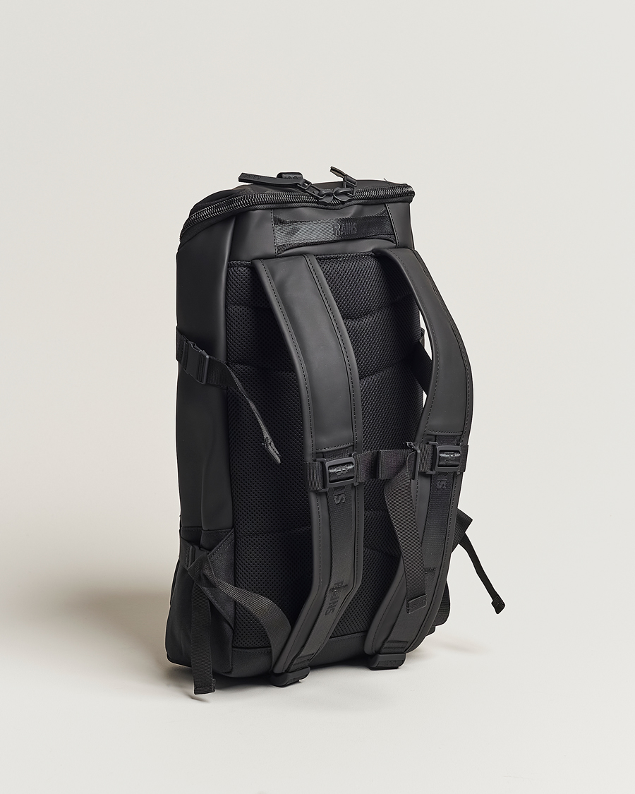 Mies | RAINS Trail Cargo Backpack Black | RAINS | Trail Cargo Backpack Black
