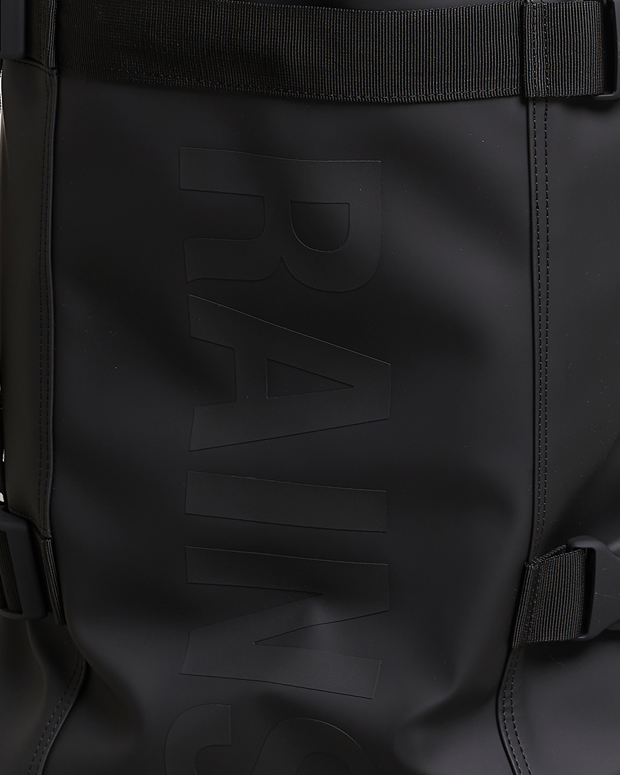 Mies | RAINS Texel Cabin Travel Bag Black | RAINS | Texel Cabin Travel Bag Black