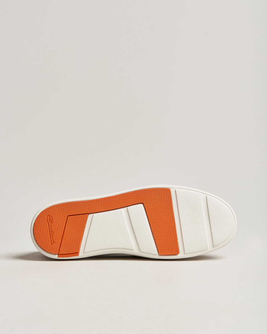 Mies | Santoni Lacetto Slip On Beige Suede | Santoni | Lacetto Slip On Beige Suede