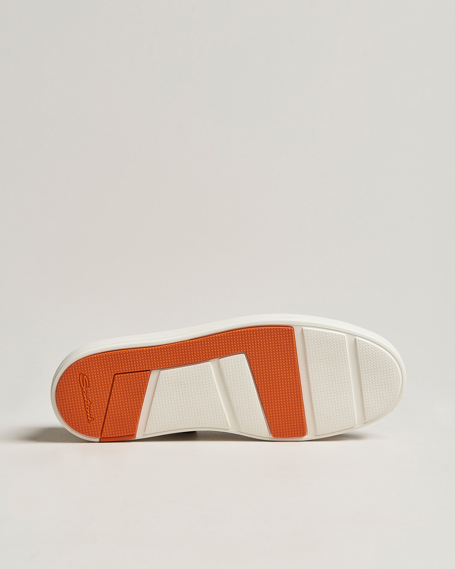 Mies | Santoni Lacetto Slip On Dark Brown Suede | Santoni | Lacetto Slip On Dark Brown Suede