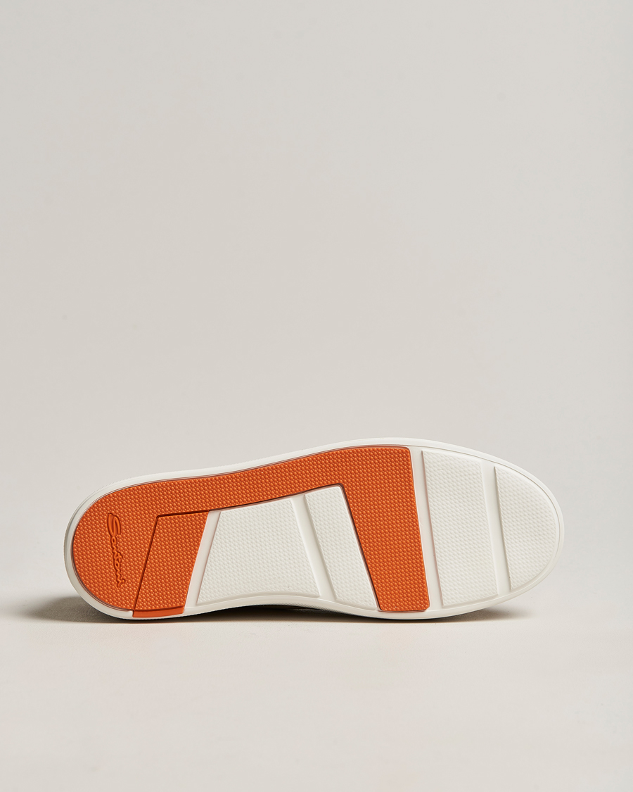 Mies | Santoni Plain Sneaker Beige Suede | Santoni | Plain Sneaker Beige Suede