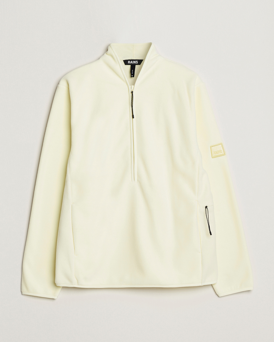 Mies | Puserot | RAINS | Fleece Half-Zip Pullover Straw
