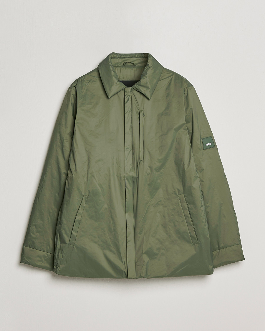 Mies | Takit | RAINS | Fuse Shirt Jacket Evergreen