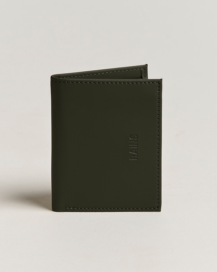 Mies | RAINS Folded Wallet Green | RAINS | Folded Wallet Green