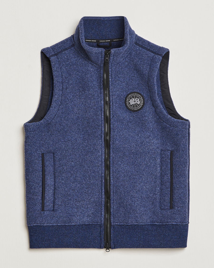 Mies | Ulkoliivit | Canada Goose | Mersey Fleece Vest Atlantic Navy