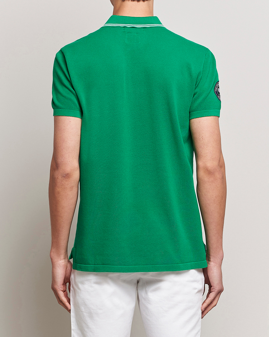 Mies | Pikeet | Polo Ralph Lauren | Custom Slim Fit Wimbledon Polo Stem Green