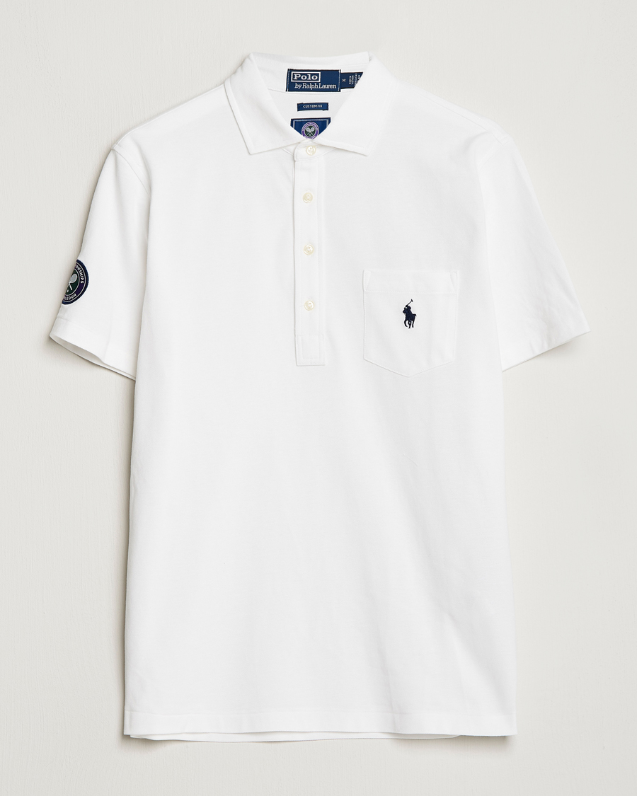 Mies | Pikeet | Polo Ralph Lauren | Wimbledon Pocket Polo White