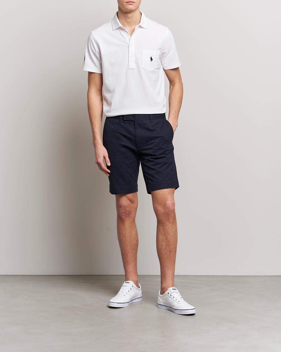 Mies | Pikeet | Polo Ralph Lauren | Wimbledon Pocket Polo White