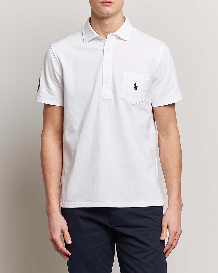 Mies | Pikeet | Polo Ralph Lauren | Wimbledon Pocket Polo White