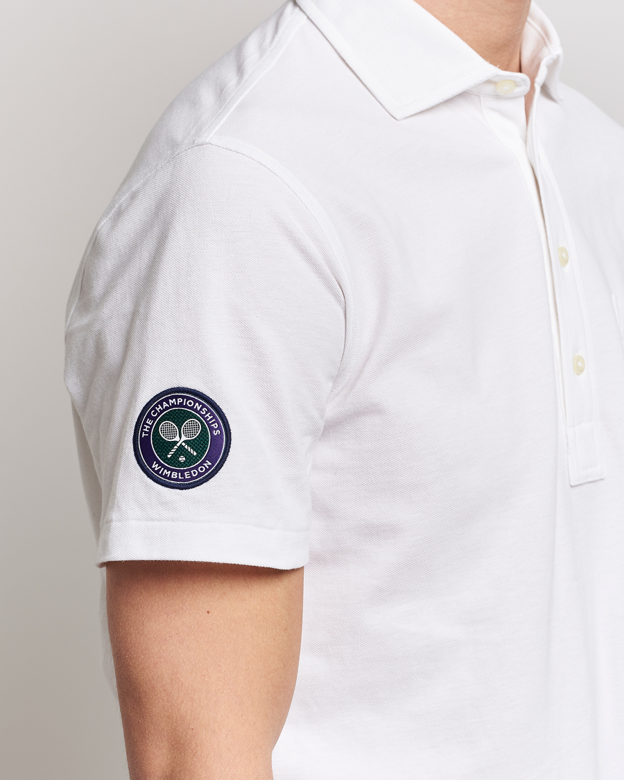 Mies | Pikeet | Polo Ralph Lauren | Wimbledon Pocket Polo White