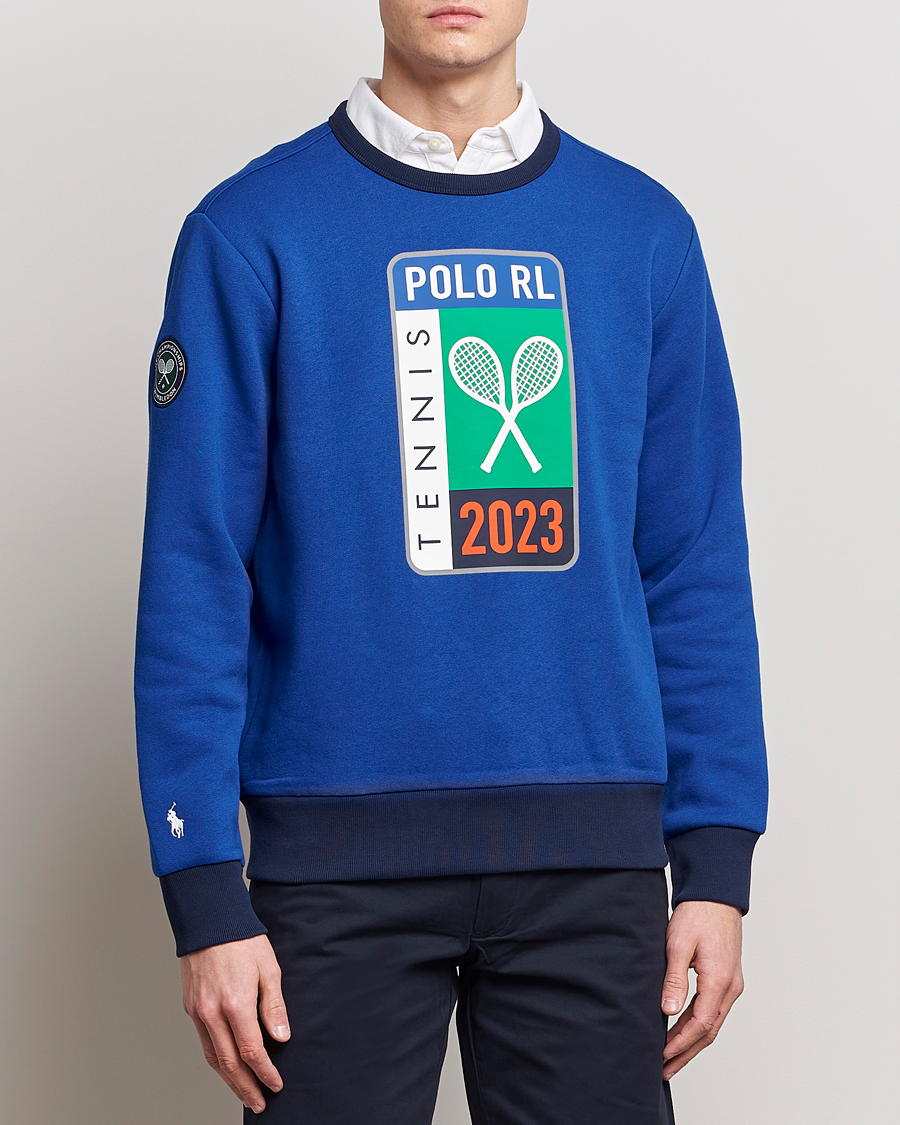 Mies | Puserot | Polo Ralph Lauren | Fleece Logo Sweatshirt Sapphire Star