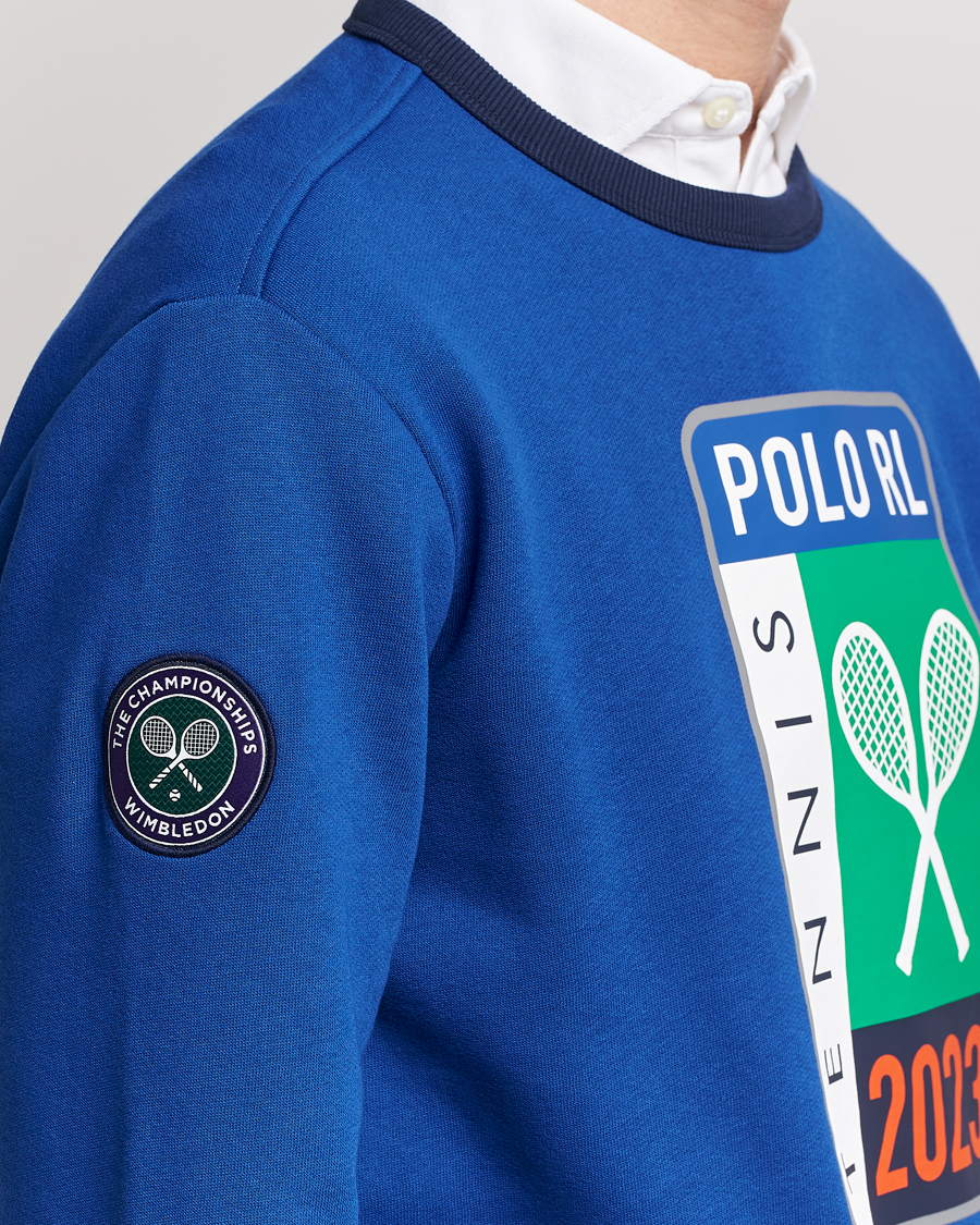 Mies | Puserot | Polo Ralph Lauren | Fleece Logo Sweatshirt Sapphire Star