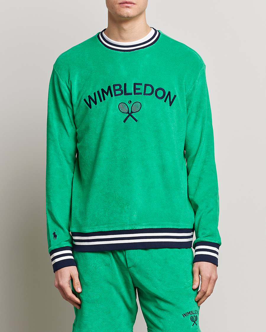 Mies |  | Polo Ralph Lauren | Wimbledon Terry Sweatshirt Stem Green