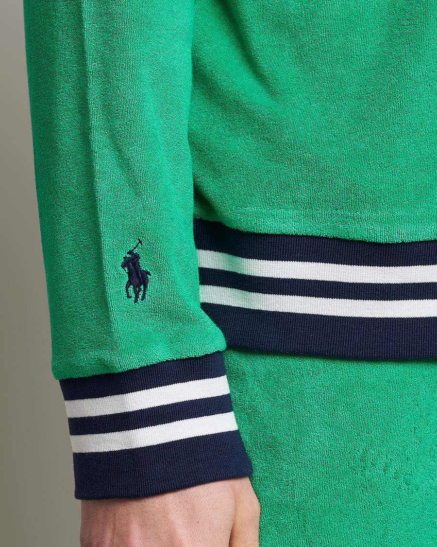 Mies | Puserot | Polo Ralph Lauren | Wimbledon Terry Sweatshirt Stem Green