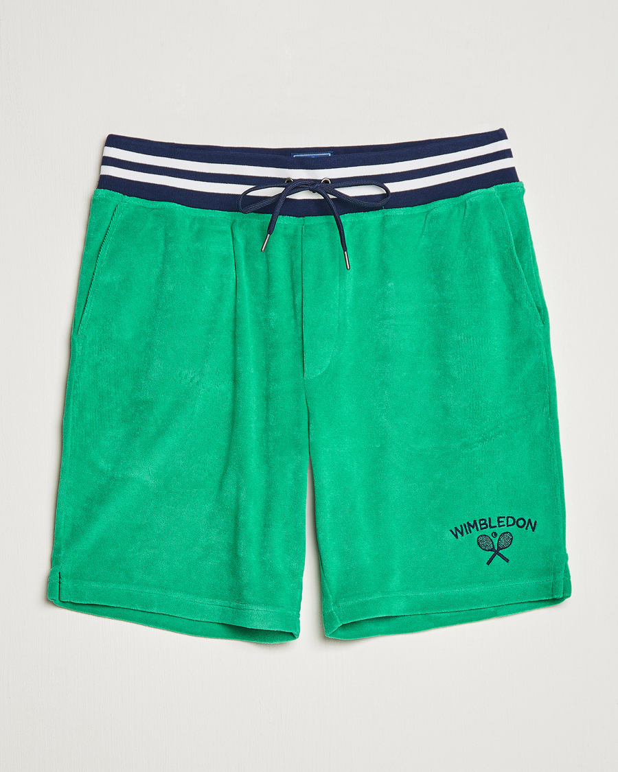 Mies | Shortsit | Polo Ralph Lauren | Wimbledon Terry Sweatshorts Stem Green