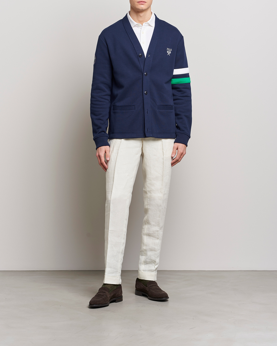 Mies | Puserot | Polo Ralph Lauren | Wimbledon Knitted Cardigan Refined Navy