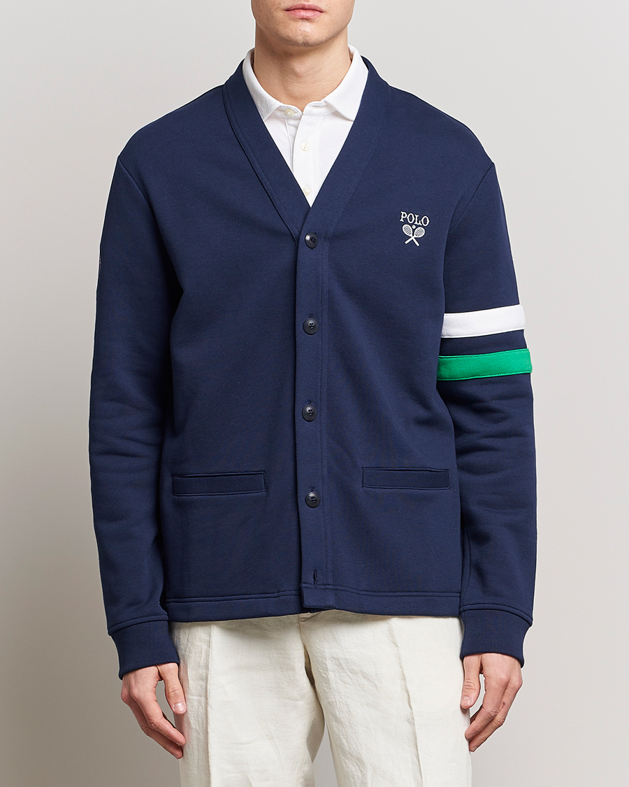 Mies | Neuletakit | Polo Ralph Lauren | Wimbledon Knitted Cardigan Refined Navy