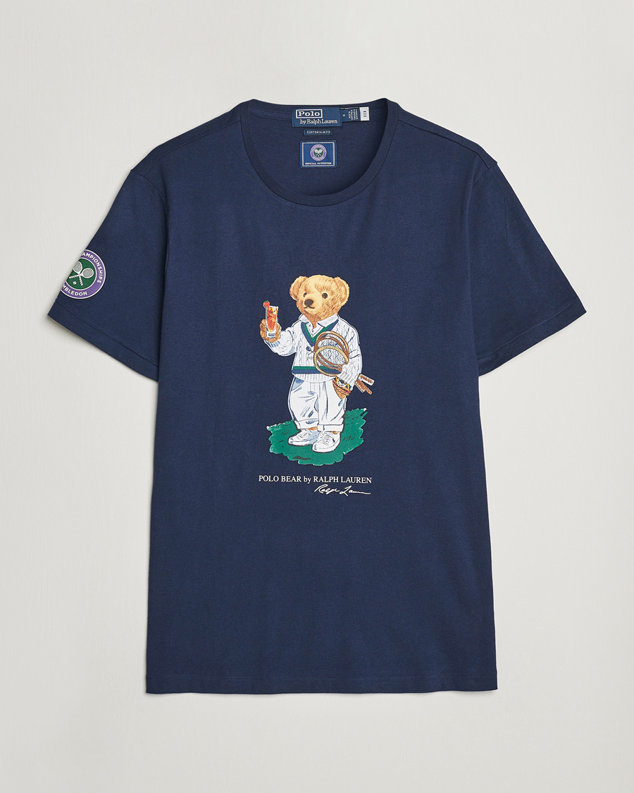 Mies | T-paidat | Polo Ralph Lauren | Printed Wimbledon Bear Crew Neck T-Shirt Na