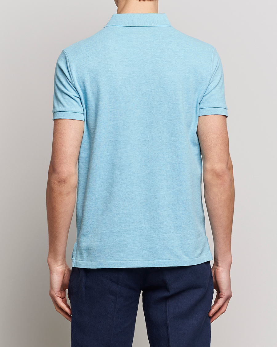 Mies | Pikeet | Polo Ralph Lauren | Custom Slim Fit Polo Watchhill Blue Heather