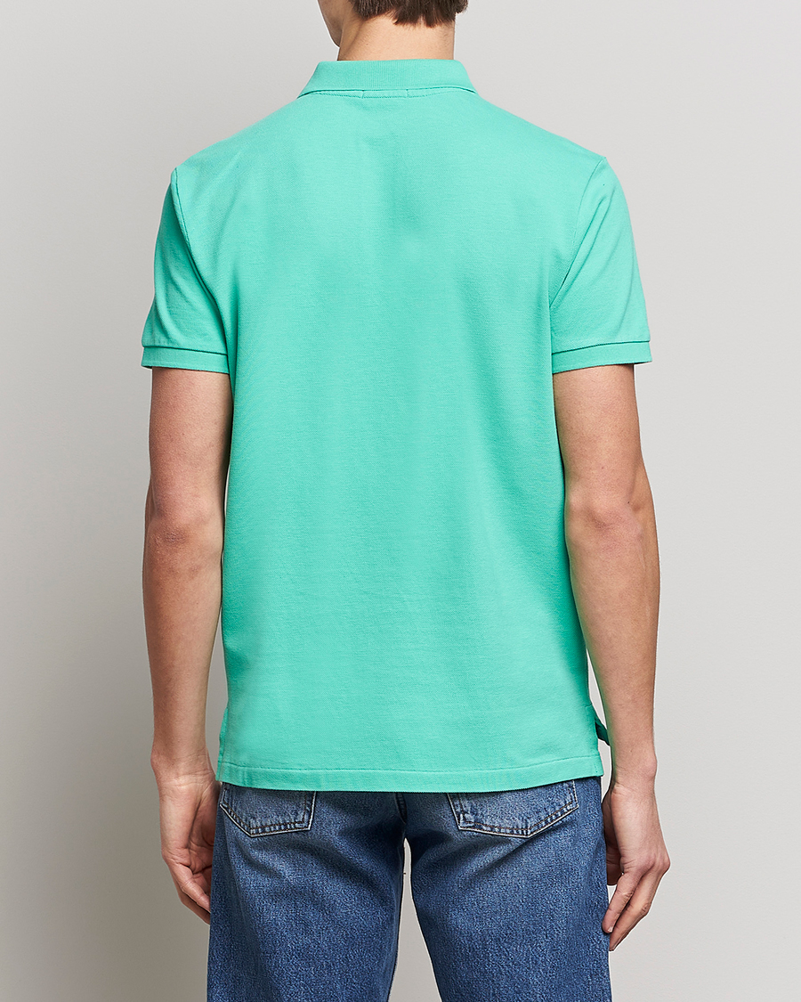 Mies | Pikeet | Polo Ralph Lauren | Custom Slim Fit Polo Sunset Green