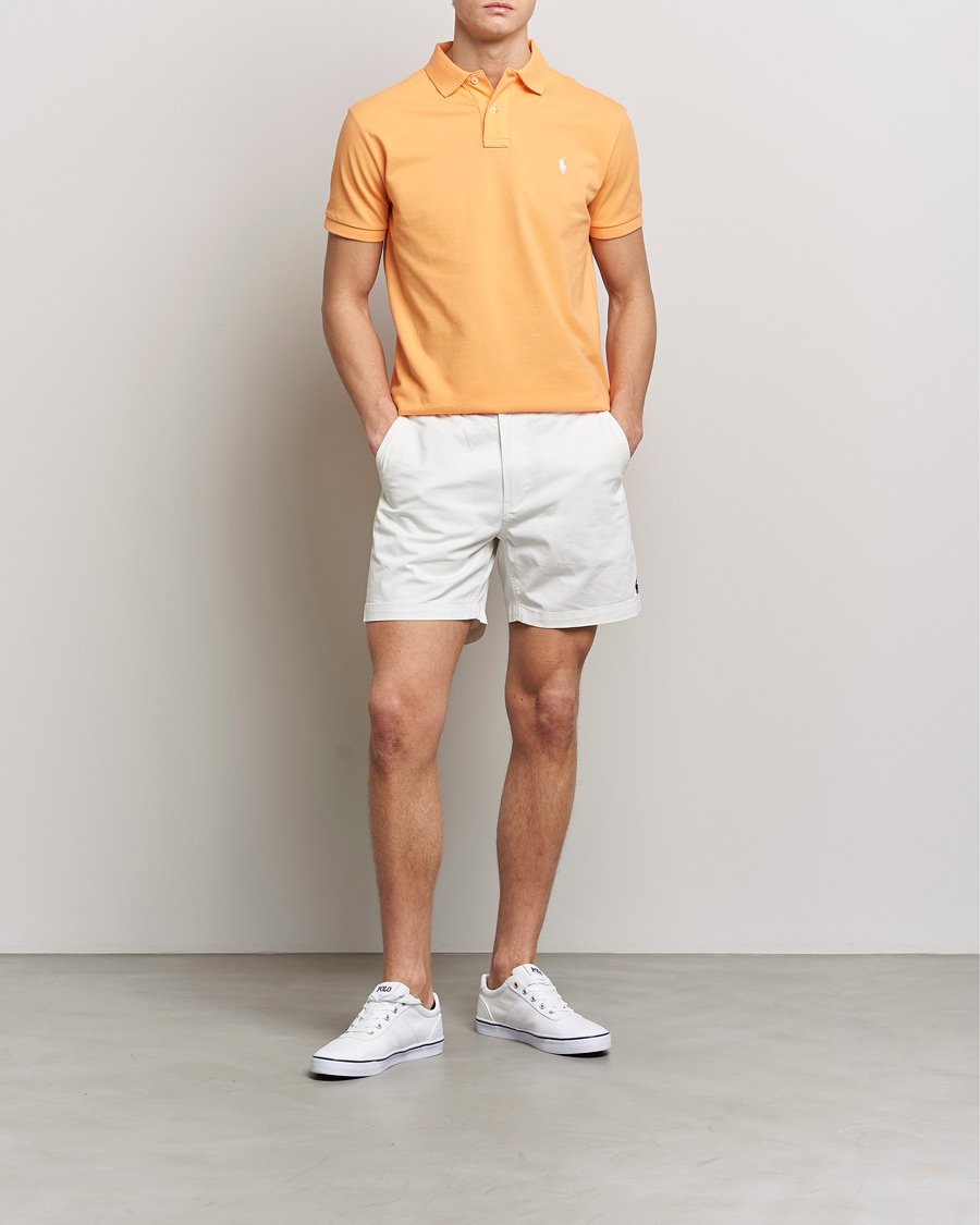 Mies | Pikeet | Polo Ralph Lauren | Custom Slim Fit Polo Key West Orange