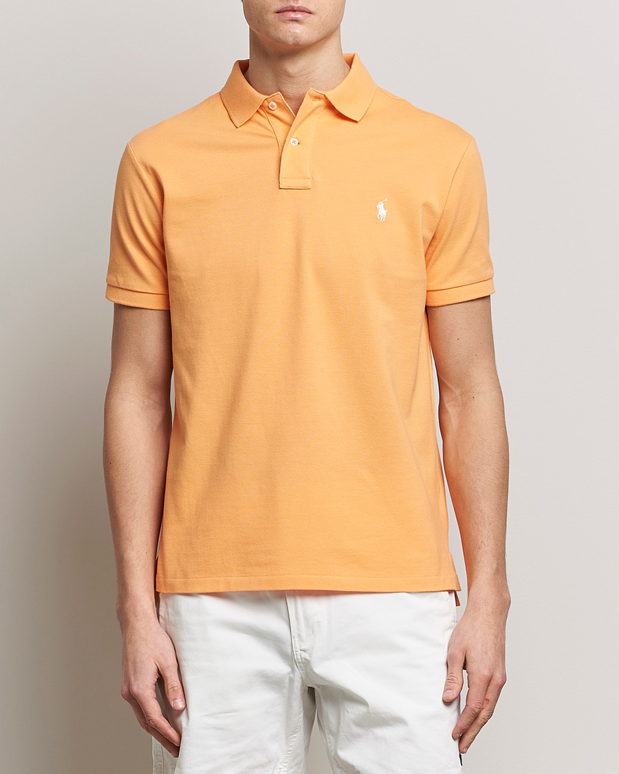 Mies | Vaatteet | Polo Ralph Lauren | Custom Slim Fit Polo Key West Orange