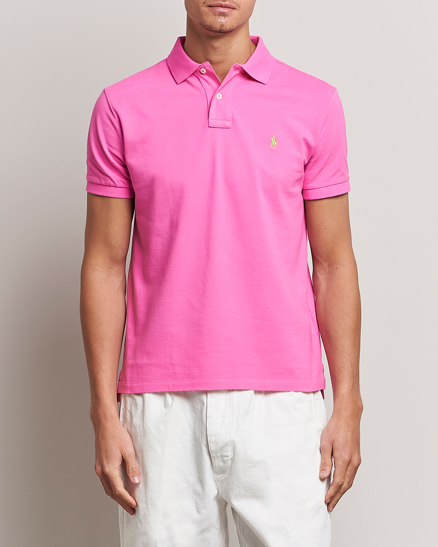 Mies | Pikeet | Polo Ralph Lauren | Custom Slim Fit Polo Dalia Pink