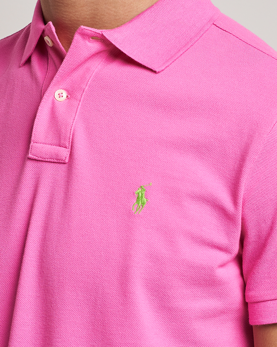 Mies | Pikeet | Polo Ralph Lauren | Custom Slim Fit Polo Dalia Pink